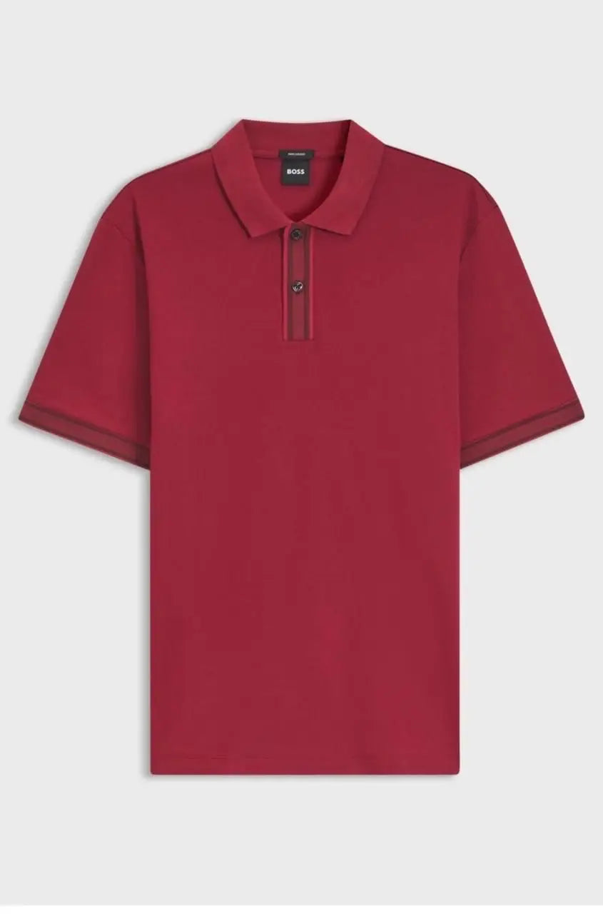 Hugo Bos s Red Logo Work Premium Polo T-shirt Main image