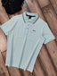Hugo Bos s Sky Blue Logo Work Premium Polo T-shirt