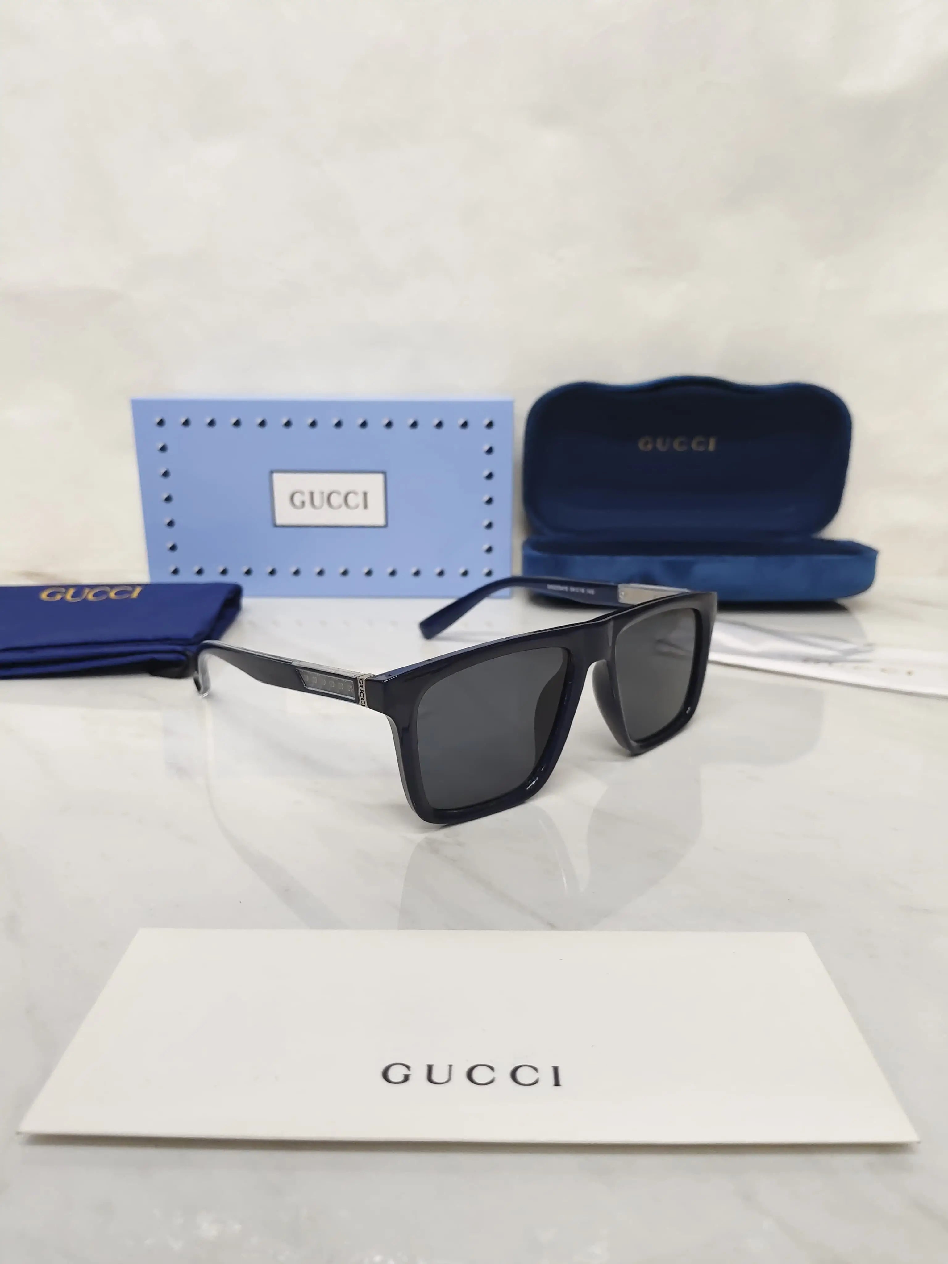 Gucci 2204 Glossy Blue Stick logo Secondary image