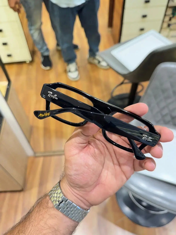 rayban 4454 black plano