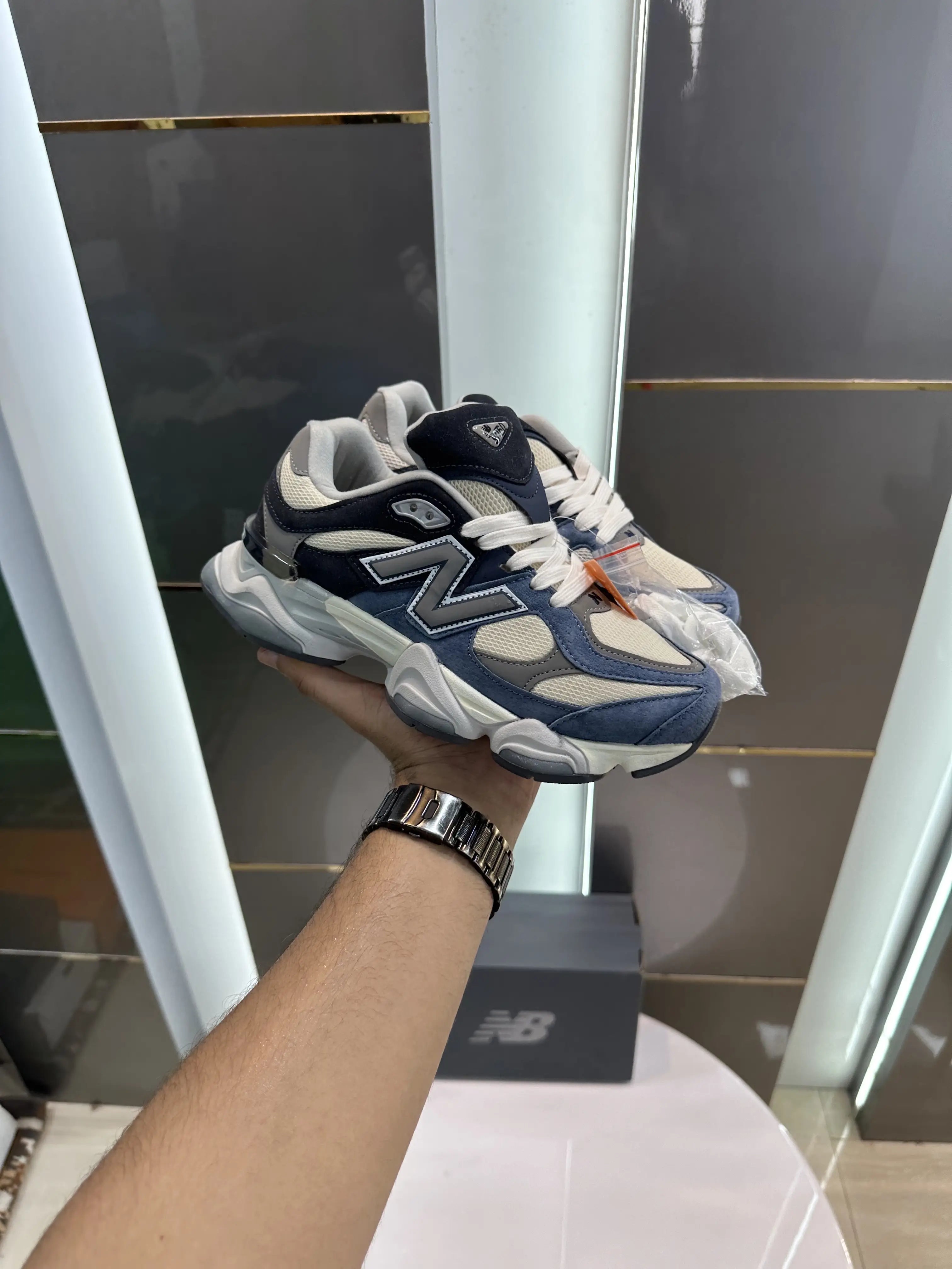 New_Balance 9060 Natural Indigo Shoes