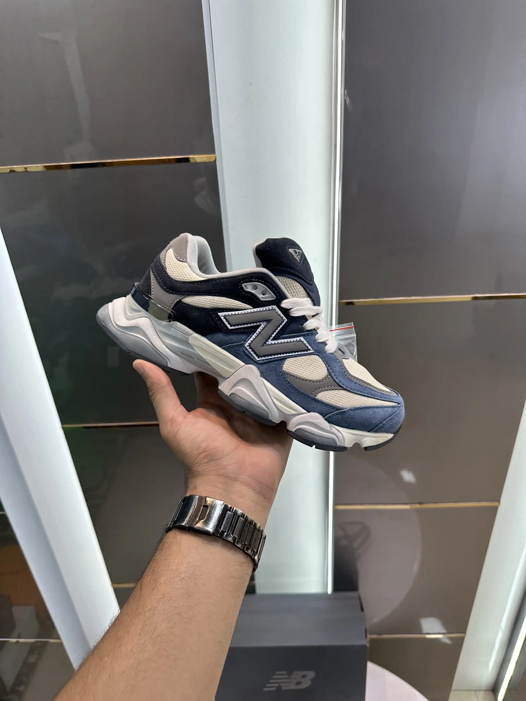 New_Balance 9060 Natural Indigo Shoes
