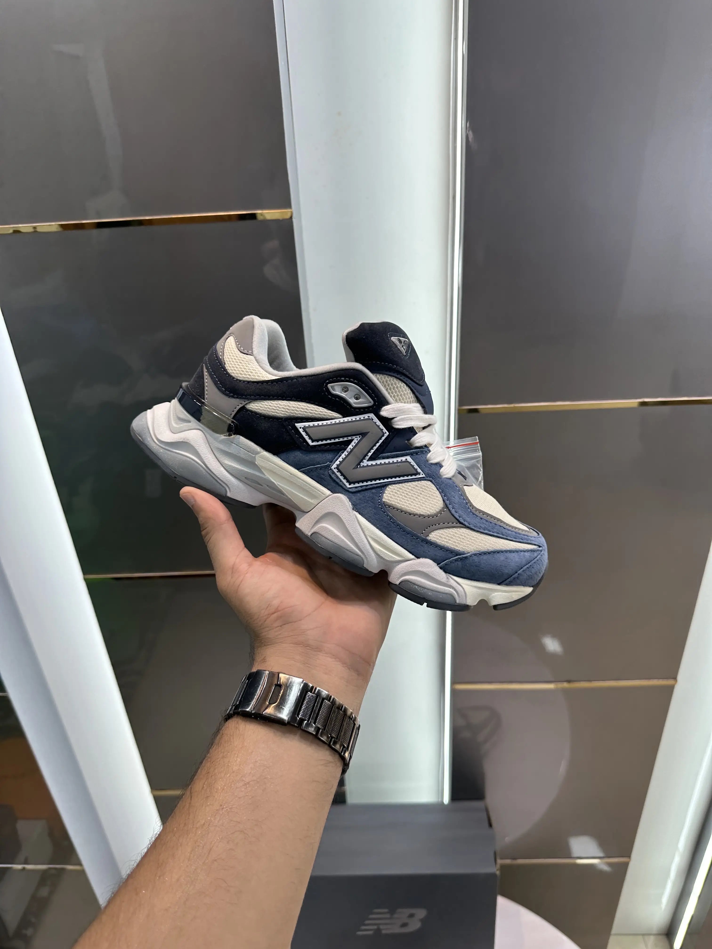 New_Balance 9060 Natural Indigo Shoes