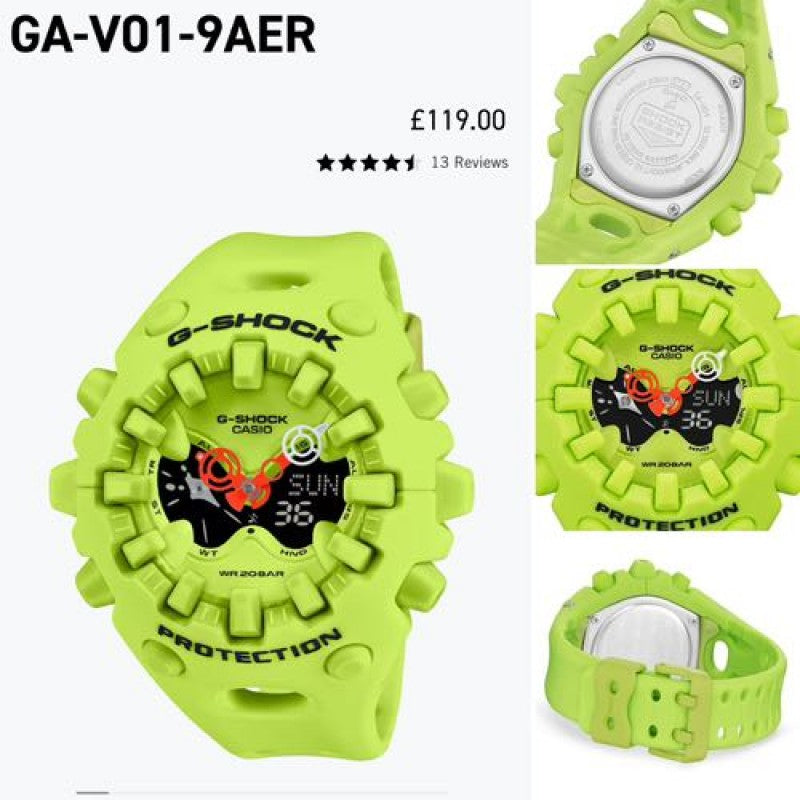 Casio G shock Ga-V01-1A ( 001 )