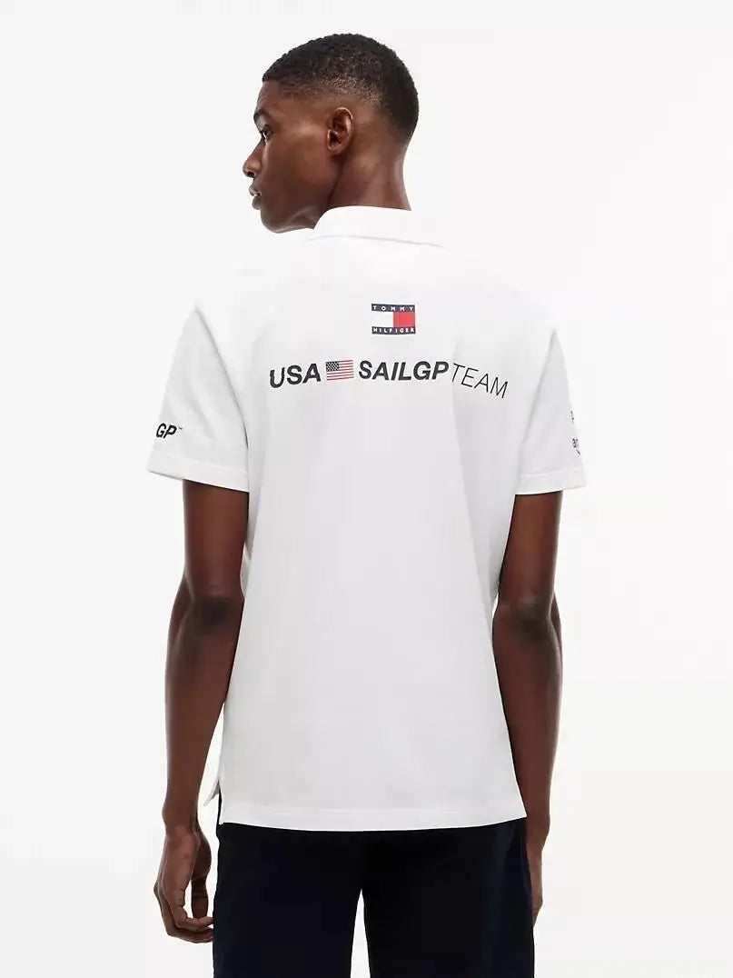 Tommy Hilfiger White Premium Polo T-shirt