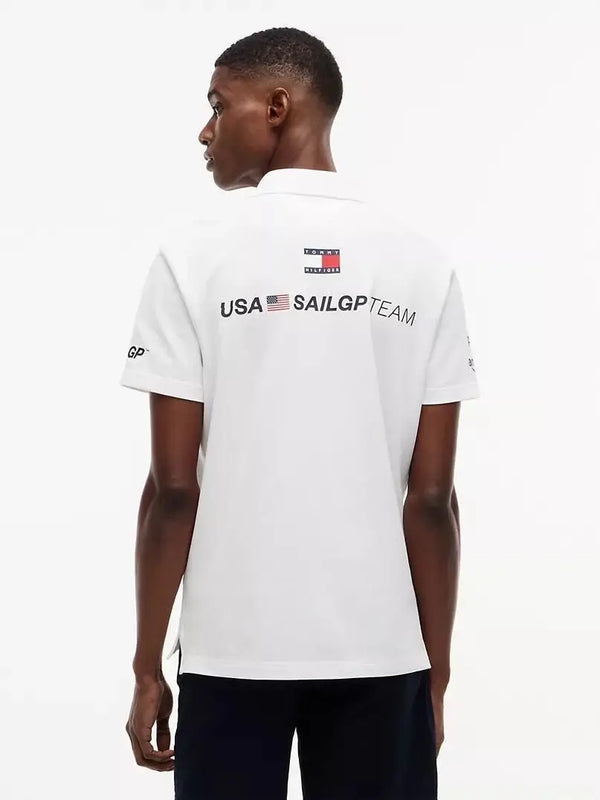 Tommy Hilfiger White Premium Polo T-shirt