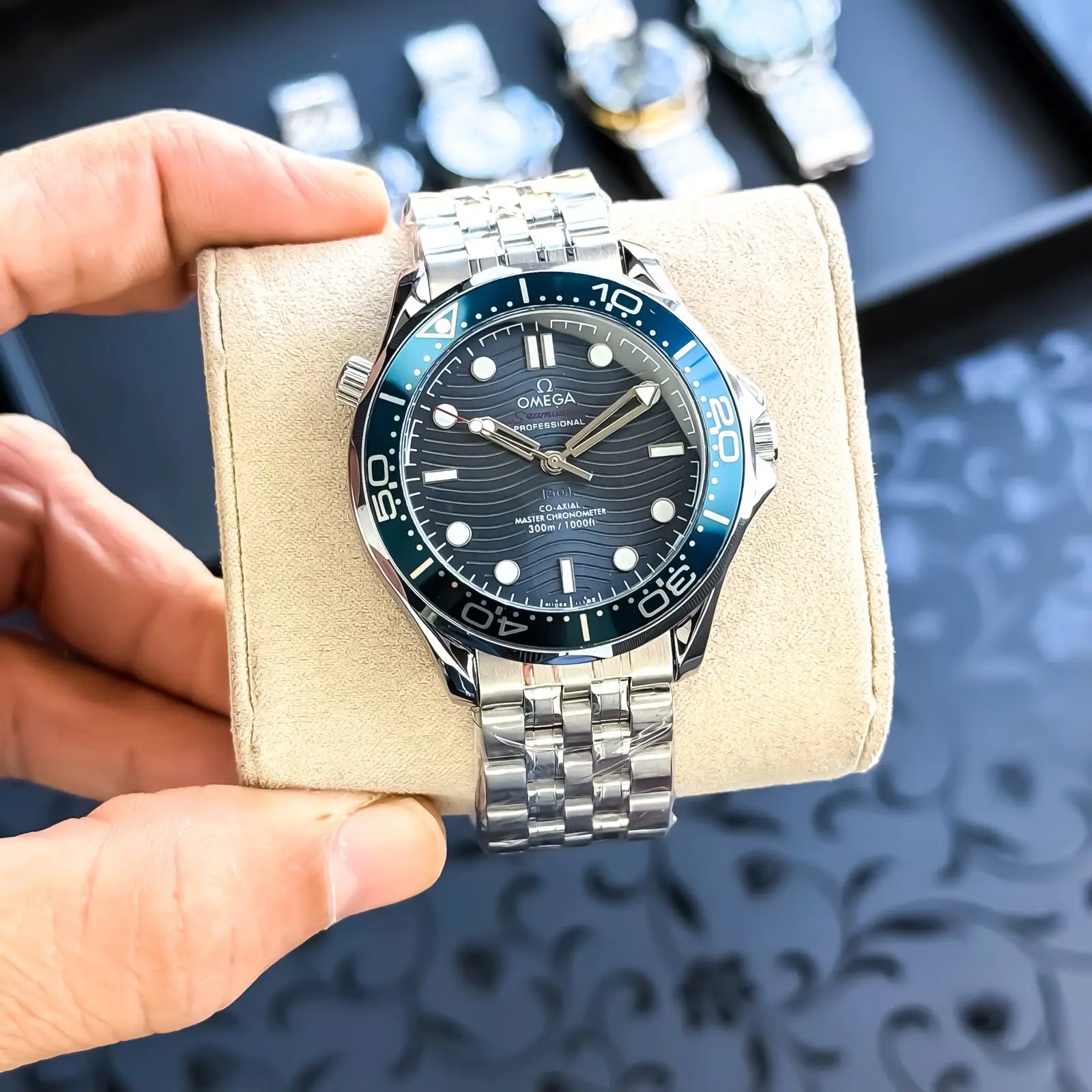 OMEGA_AUTO_SILVER_ BLUE