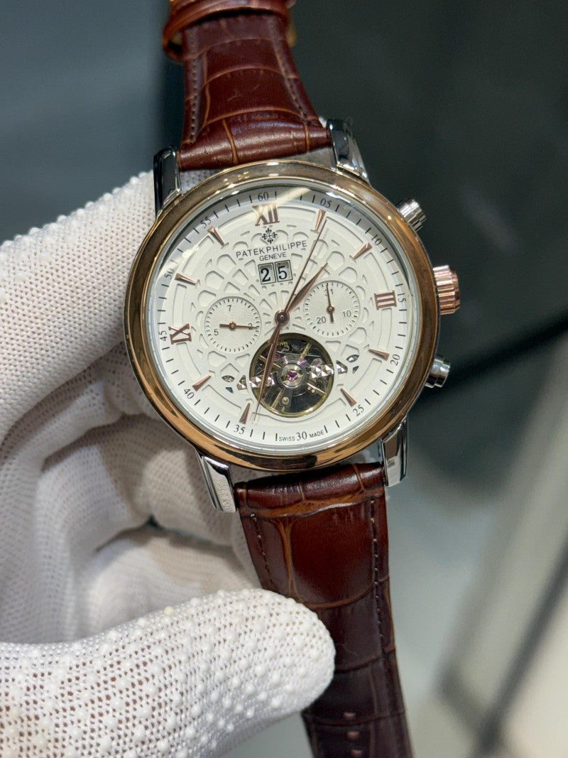 Patek Phillep e Calendar Leather Automatic