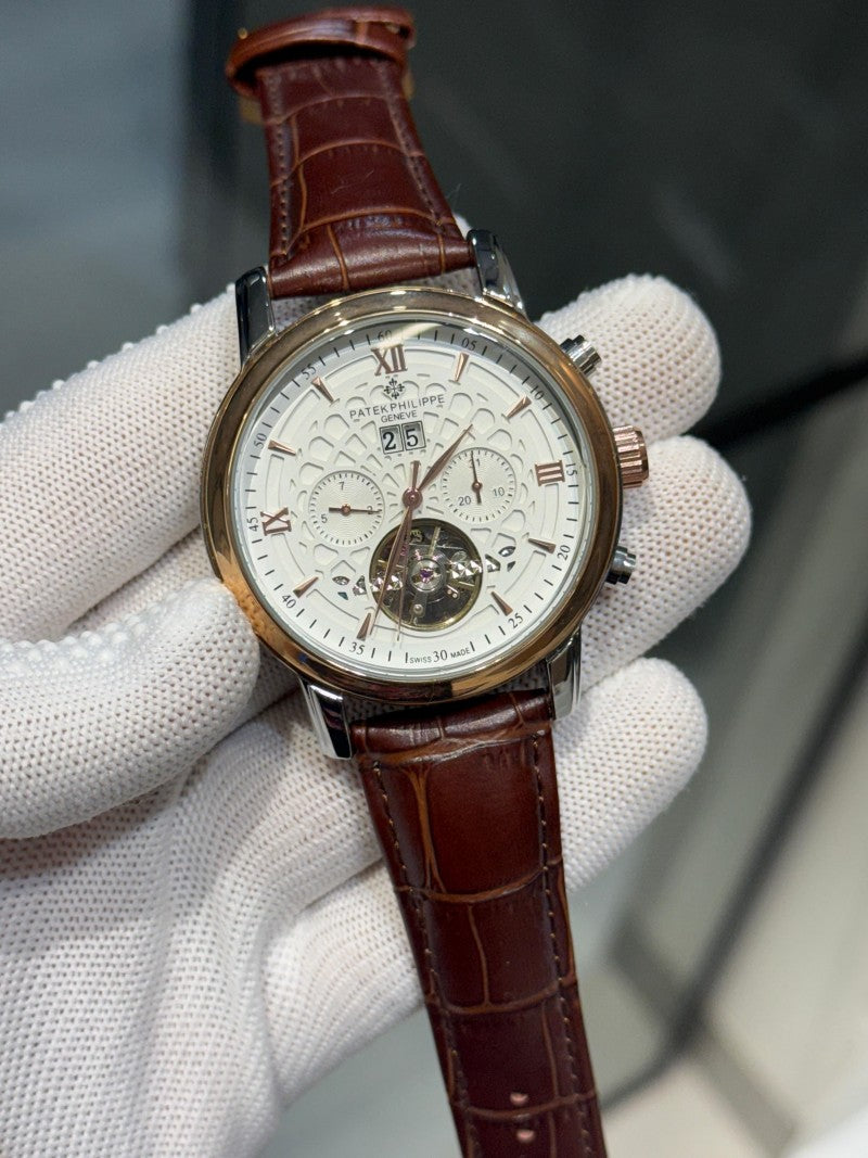Patek Phillep e Calendar Leather Automatic