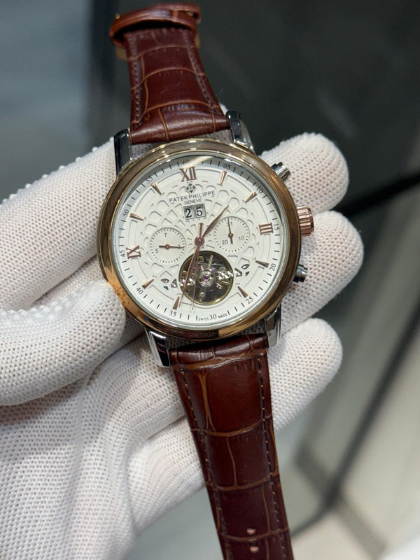 Patek Phillep e Calendar Leather Automatic