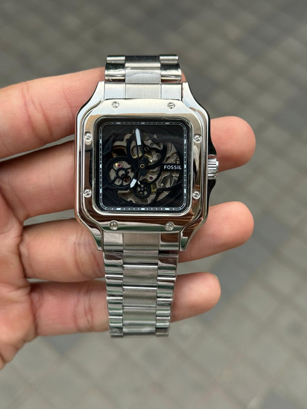 Fossi l Inscription Skeleton Automatic