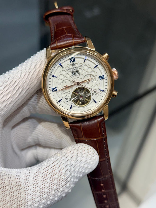 Patek Phillep e Calendar Leather Automatic