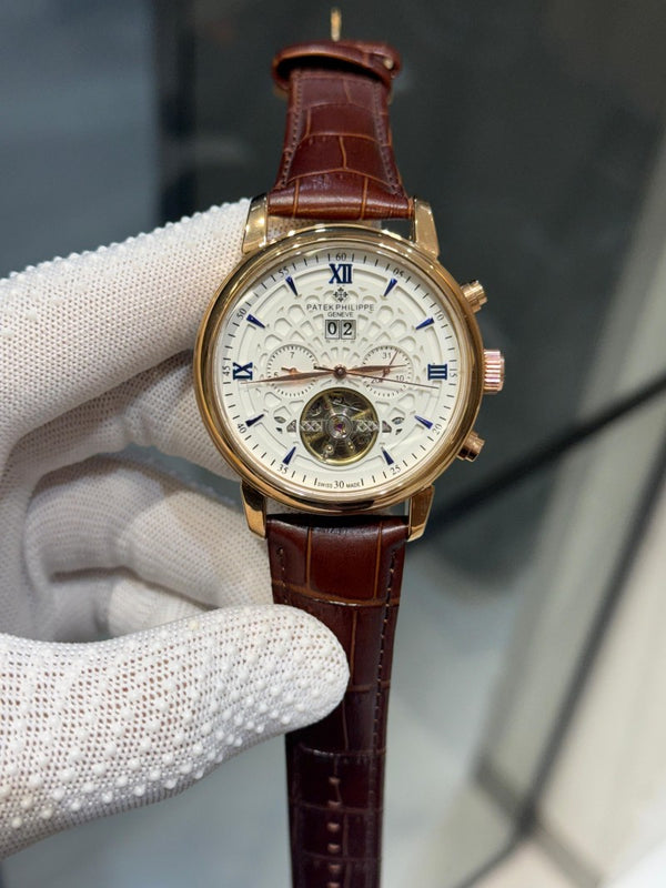 Patek Phillep e Calendar Leather Automatic