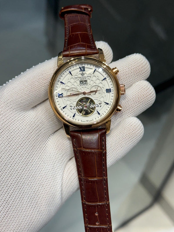 Patek Phillep e Calendar Leather Automatic