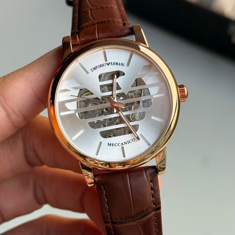 Emporio Arman i Meccanico Leather
