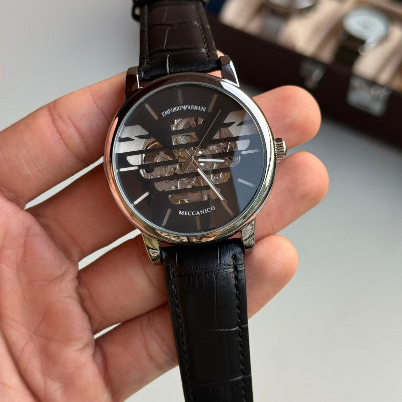 Emporio Arman i Meccanico Leather Secondary image