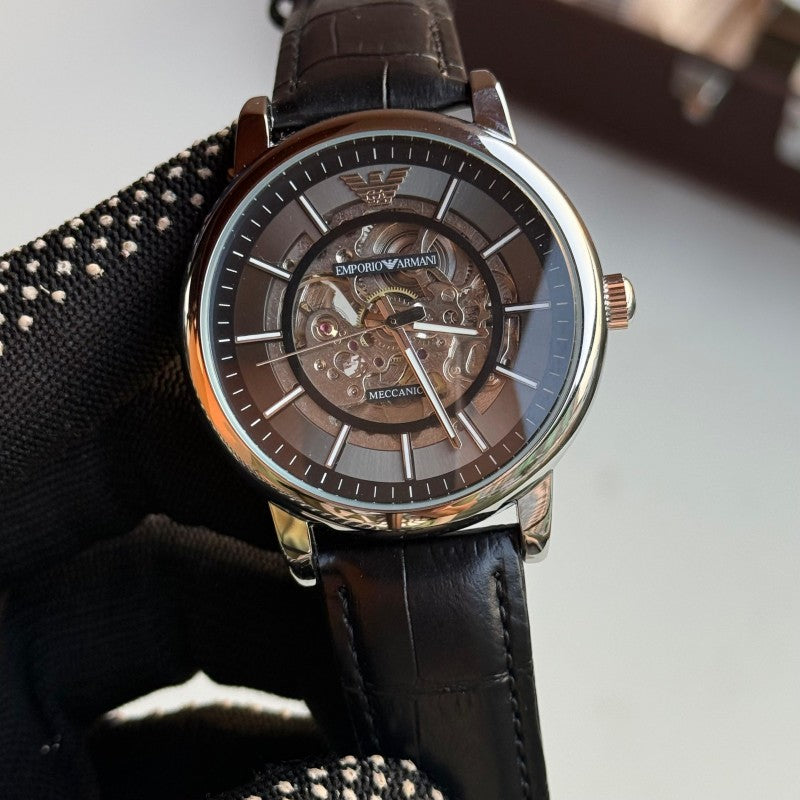Emporio Arman i Meccanico Leather