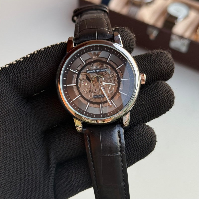 Emporio Arman i Meccanico Leather