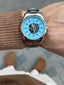 Omeg a Sea Master Aqua Terra World Timer Automatic Silver Tiffany Stainless Steel
