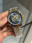 Maserat i Skeleton Automatic Two Tone Blue Dial