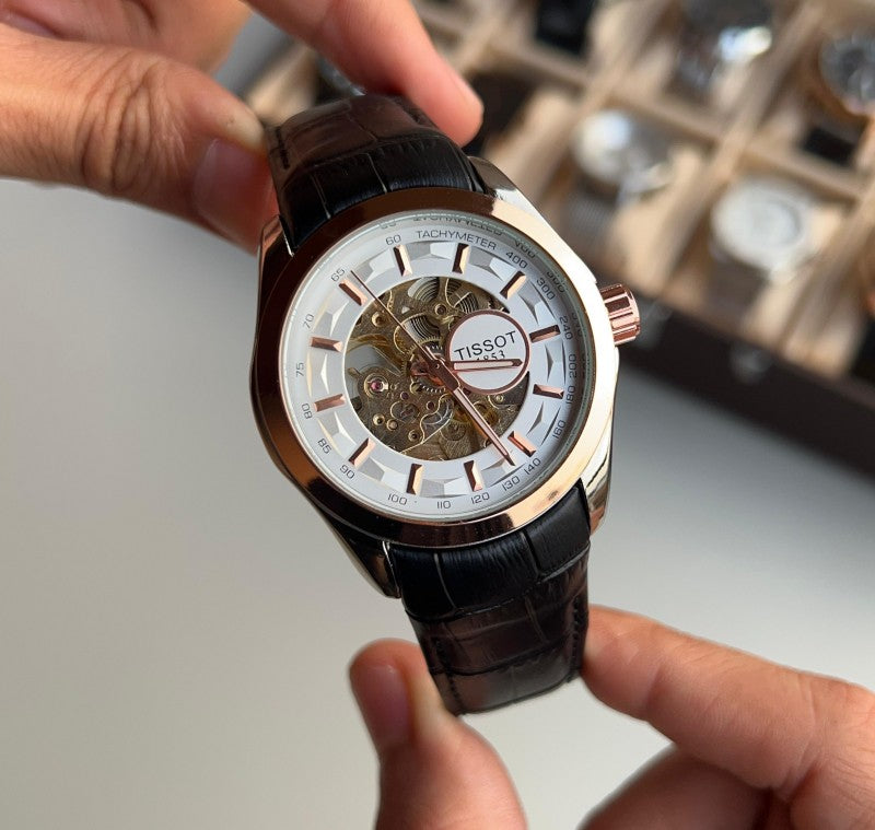 Tisso t 1853 Skeleton Automatic