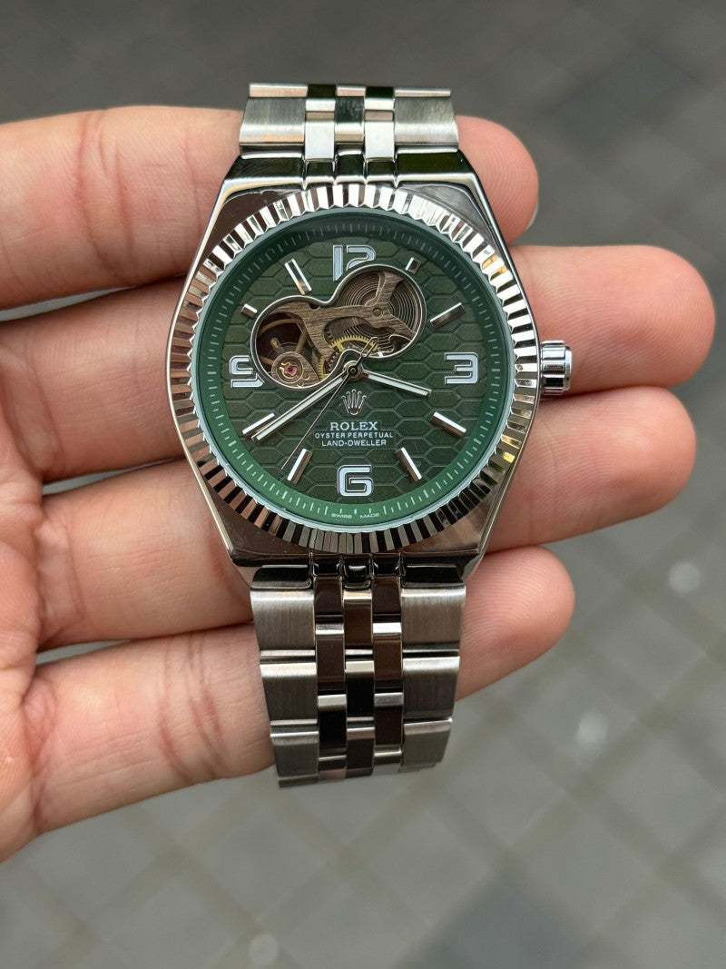 Role x Oyster Perpetual Land Dweller Open Heart Automatic Main image