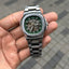 Patek Phillip e Nautilus Automatic Silver Green