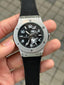 Hublo t Big Bang Quartz Silver Black