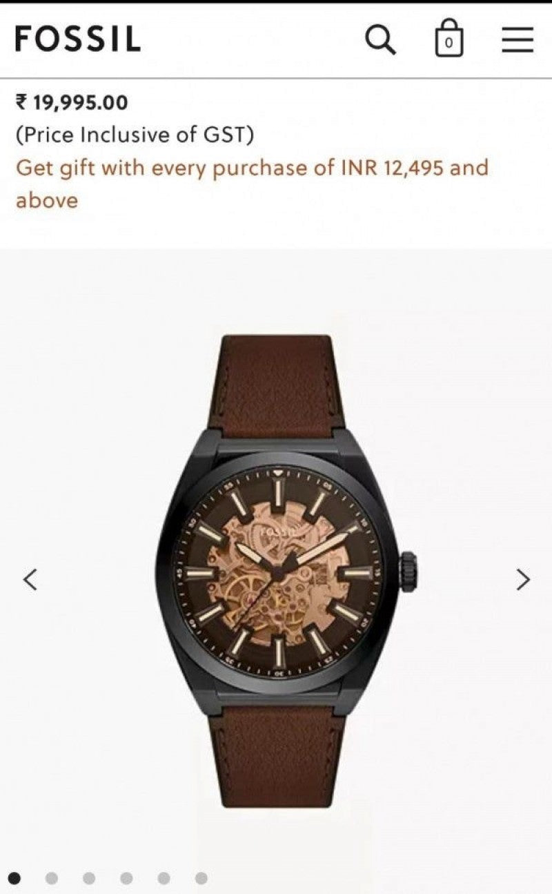 Fossi l Everett Leather