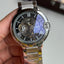 Cartie r Ballon Skeleton Premium Automatic Movement Silver Black