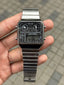 Fossi l Vintage Silver Black