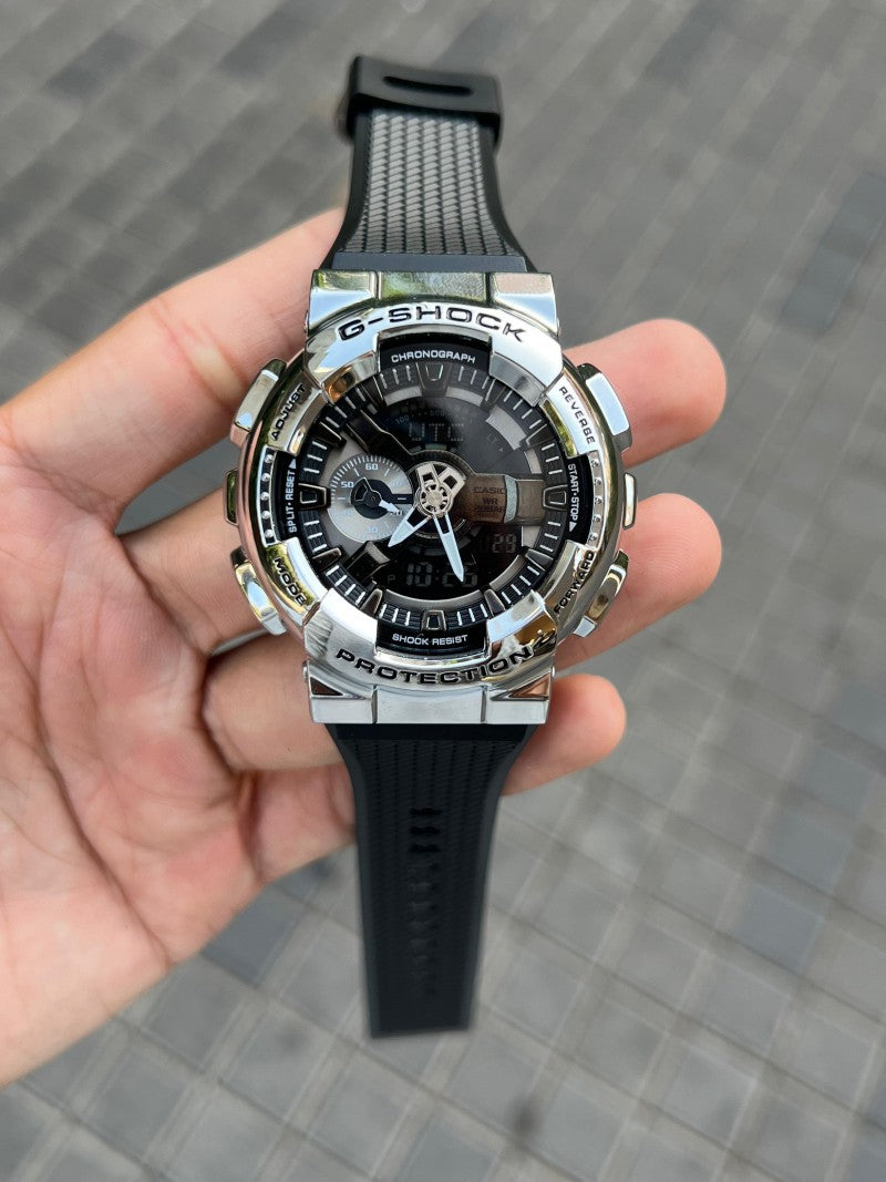 Casio G Shock Silver black