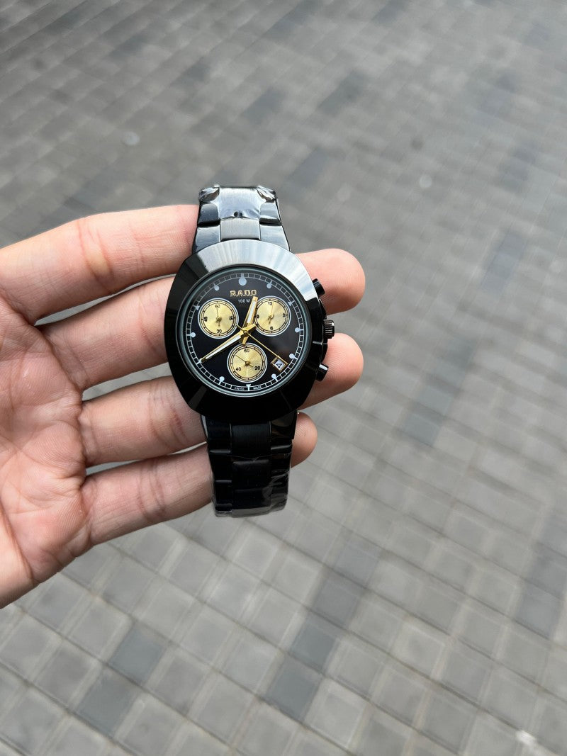 Rad o 100M Chronograph Black