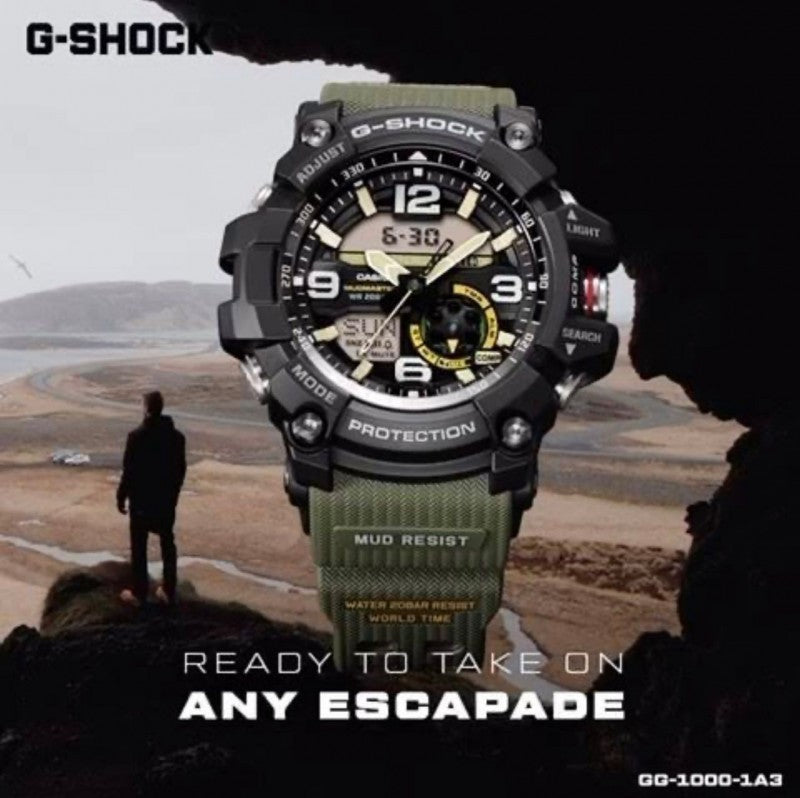 G shock Mud Master Green Plain