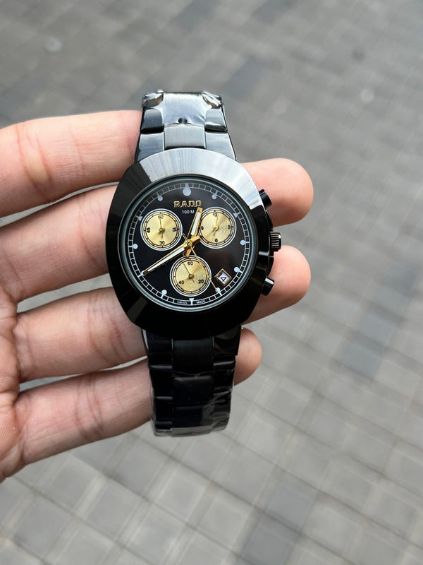 Rad o 100M Chronograph Black