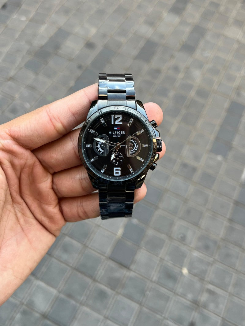 Tommy Hilfige r Deck Chronograph All Black Main image