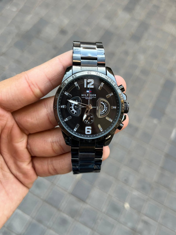 Tommy Hilfige r Deck Chronograph All Black