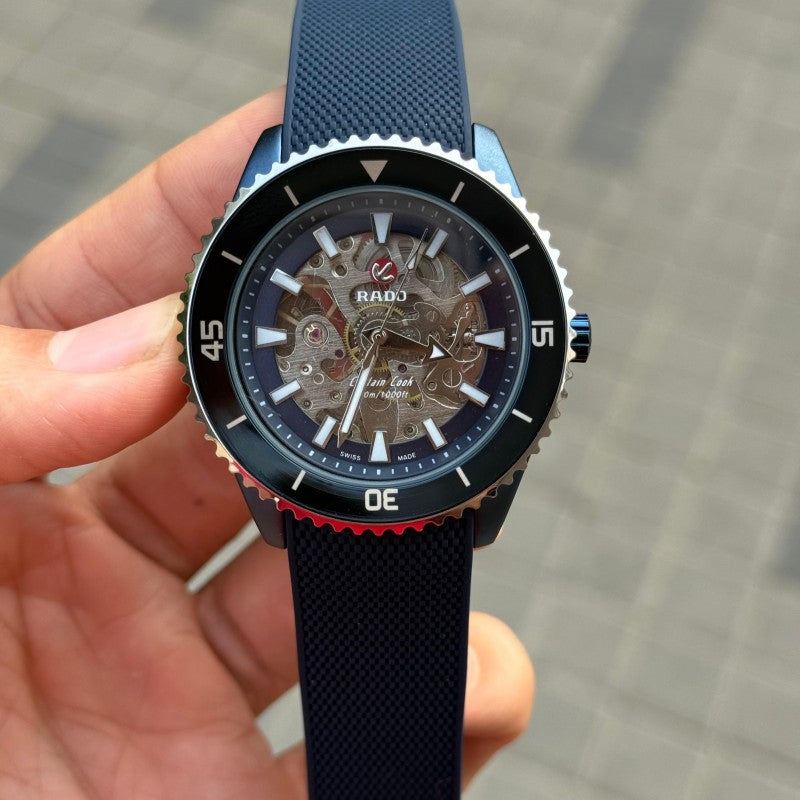 Rad o Captain Cook Automatic Blue