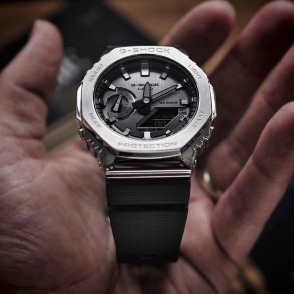 G shock GM2100 Silver Grey