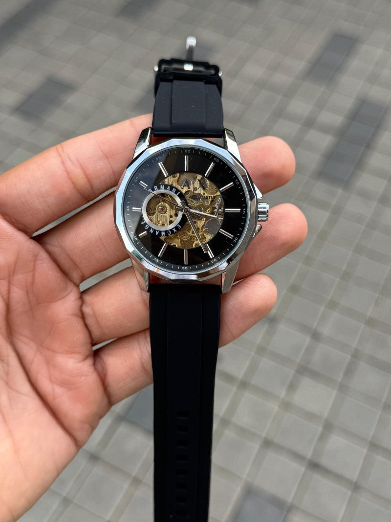 Arman i Exchange Meccanico Automatic Silver Black Secondary image