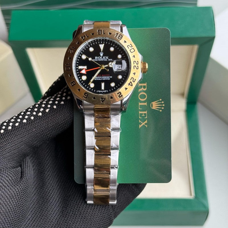 Role x Oyster Perpetual Explorer 2 0 Quartz Two Tone