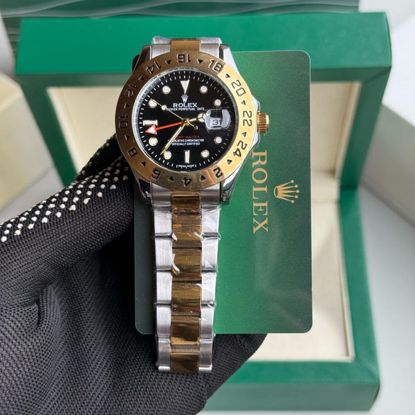 Role x Oyster Perpetual Explorer 2 0 Quartz Two Tone