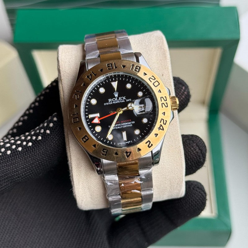 Role x Oyster Perpetual Explorer 2 0 Quartz Two Tone
