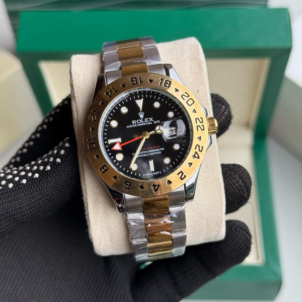 Role x Oyster Perpetual Explorer 2 0 Quartz Two Tone