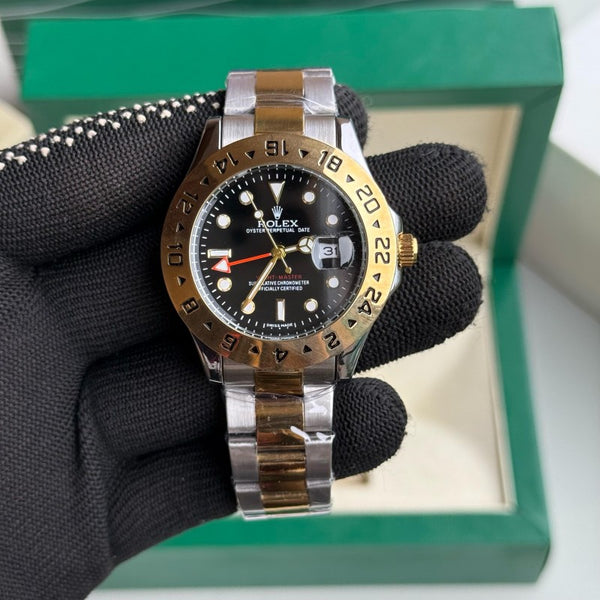Role x Oyster Perpetual Explorer 2 0 Quartz Two Tone