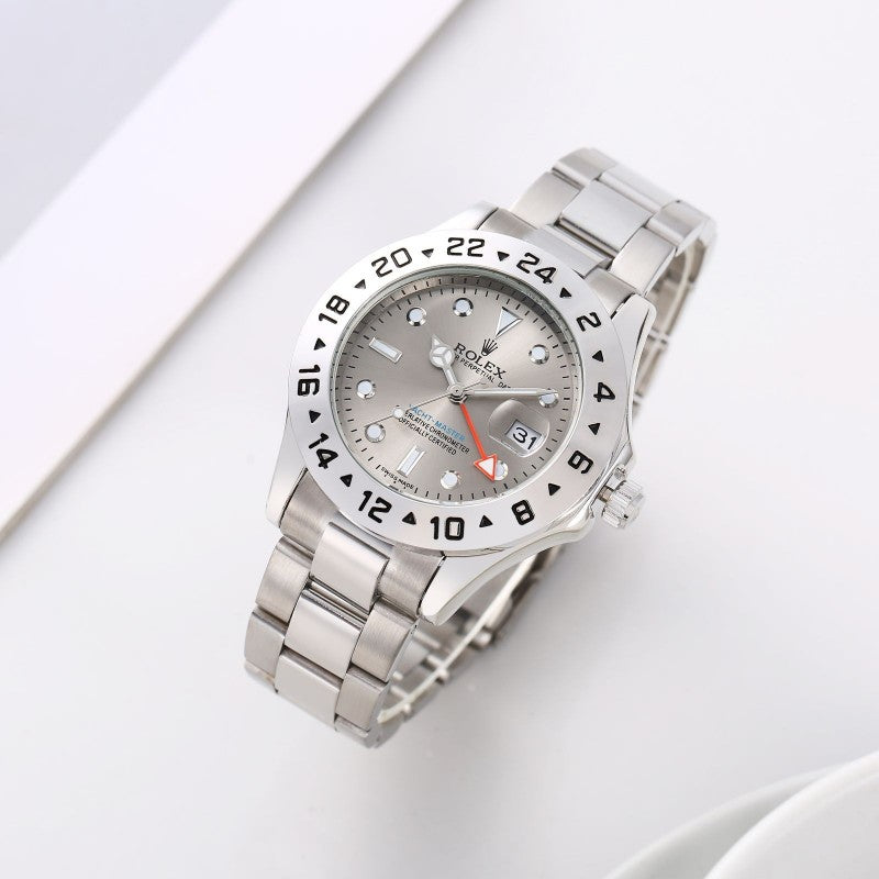 Role x Oyster Perpetual Explorer 2 0 Quartz Silver Grey Main image