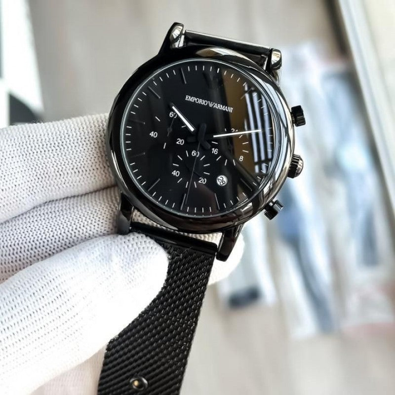 Emporio Arman i Chronograph Black