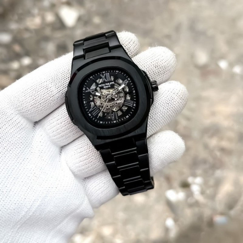 Patek Phillep e Skeleton Automatic Black