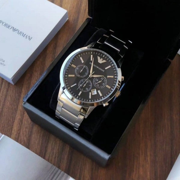 Emporio Arman i Classic Silver Black