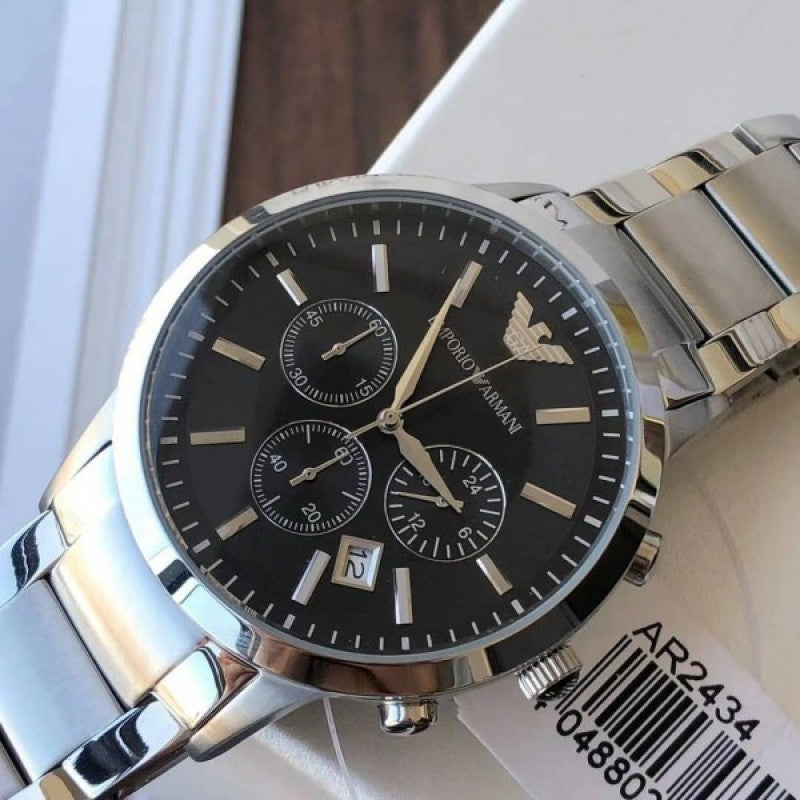 Emporio Arman i Classic Silver Black